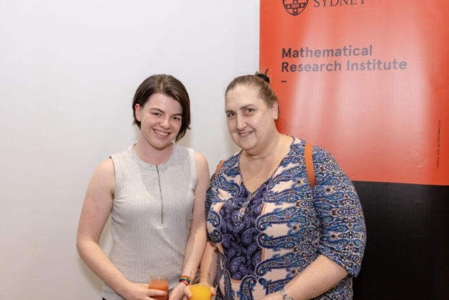 Left: Martine Illing-Kelly (Senior Science Communicator, School of Maths & Stats)